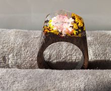 Деревянное кольцо №3