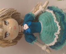 Каркасная кукла амигуруми