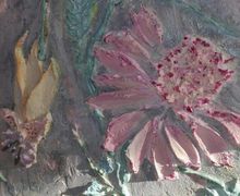 Объемное панно "Цветочная сказка"