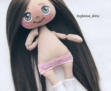 Игровая текстильная кукла