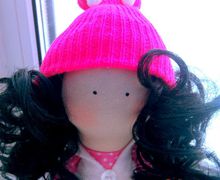 Кукла интерьерная,текстильная