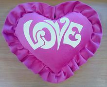 Подушки-Валентинки