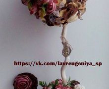 Топиарий из ароматного саше