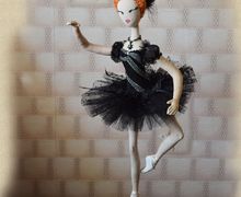 Интерьерная  кукла-балерина ОДИЛЛИЯ
