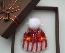 брошь ШАПОЧКА