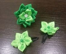 Резинка и 2 заколки для маленьких принцесс