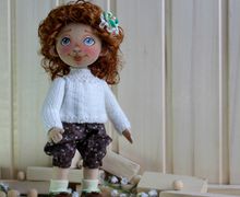 Текстильная  интерьерная куколка