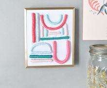 Вышиваем абстрактную картину