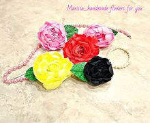 Пионы ручной работы