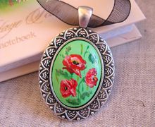 Кулон "Летний луг". Для примера