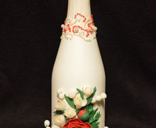 Праздничная бутылка шампанского