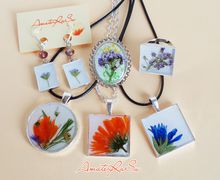 Украшения с сухоцветами