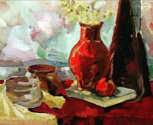 натюрморт с гранатом