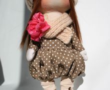 Кукла ручной работы из ткани