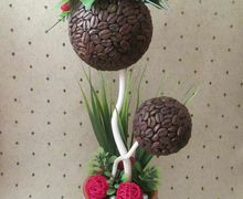 кофейный топиарий