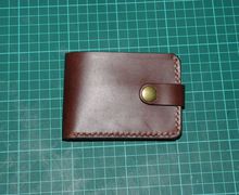 Кошелек с монетницей из натуральной кожи