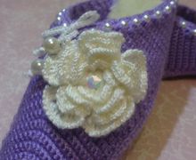 Домашние тапочки ручной работы