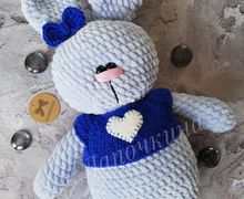 Игрушка плюшик зайка