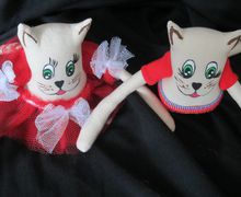 Коты обнимашки.