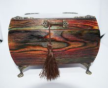 Шкатулка"Анютины глазки"