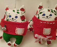 Котики. Парочка роз :)