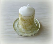 Свеча "Элегия" на подставке