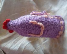 грелка на чайник Петух