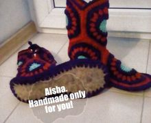 Домашние сапожки