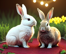 How to make a gift for rabbit lovers