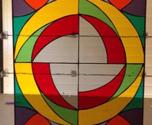 Витраж в технике Тиффани