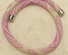 Вязаный жгут Нежный Зигзаг