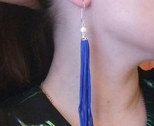 Серьги-кисточки