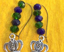 Серьги с коронами