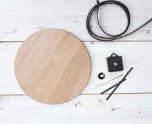 Минимализм наступает: простые деревянные настенные часы