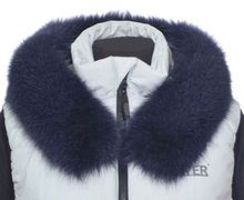 Опушка из синего песца