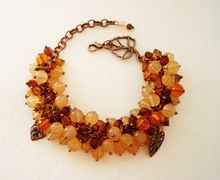 Браслет "Краски осени"