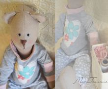 Мишка Тильда ручной работы