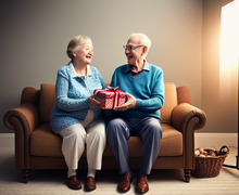 How to make a gift for new grandparents