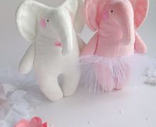 Мягкая игрушка Свадебные Слоники