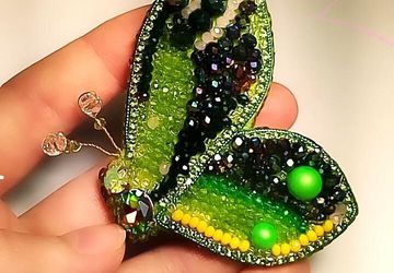 Брошь "Бабочка"