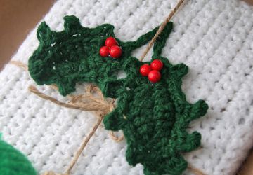 Листья падуба для декора