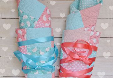 Детское лоскутное одеяло