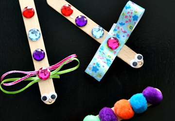 Создайте игрушки вместе с детьми.