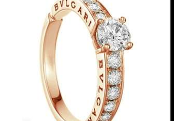 Кольцо копия BVLGARI 14K