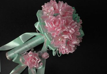 Букет невесты и бутоньерка