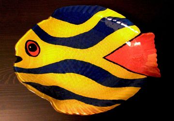 тарелочка "Тропическая рыбка"