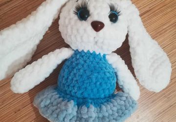 Плюшевый зайка