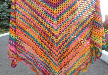 Шаль "Современная этника"