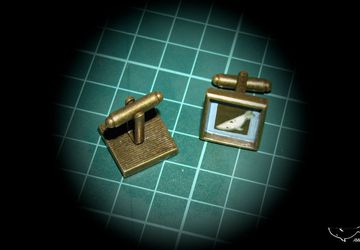 Запонки "Киты"