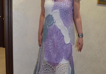 Платье СИРЕНЕВЫЙ ТУМАН